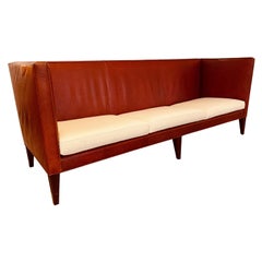 Philippe Starck Redwood Room Clift Hotel Leather Sofa