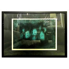 Joichi or Joshi Saito Signed Limited Edition Japanese Modern Abstract Print
