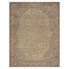 Antique Wool Floral Sivas Rug Hand-woven in Turkey