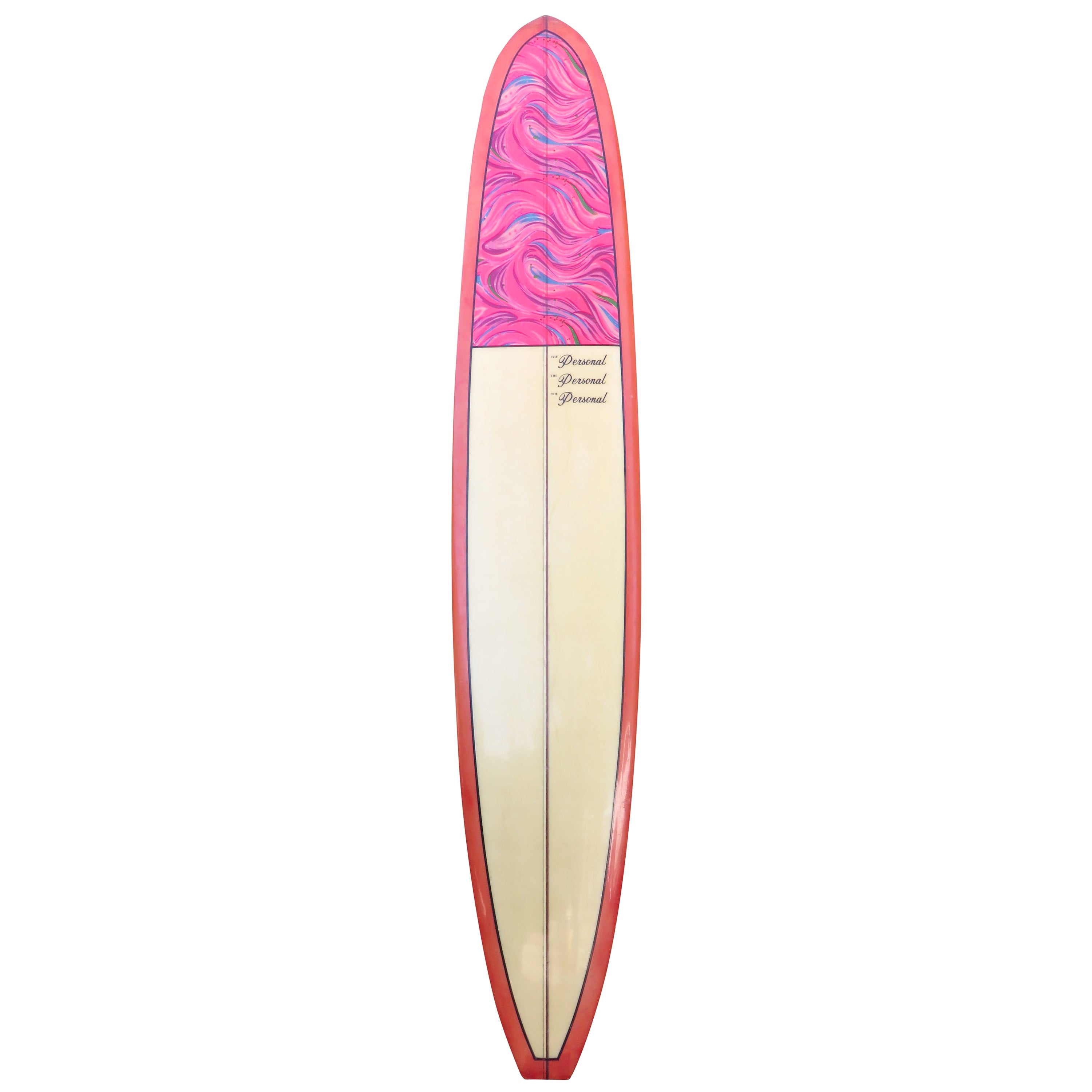 Vintage 1960s Ten Toes Classic Longboard Surfboard at 1stDibs