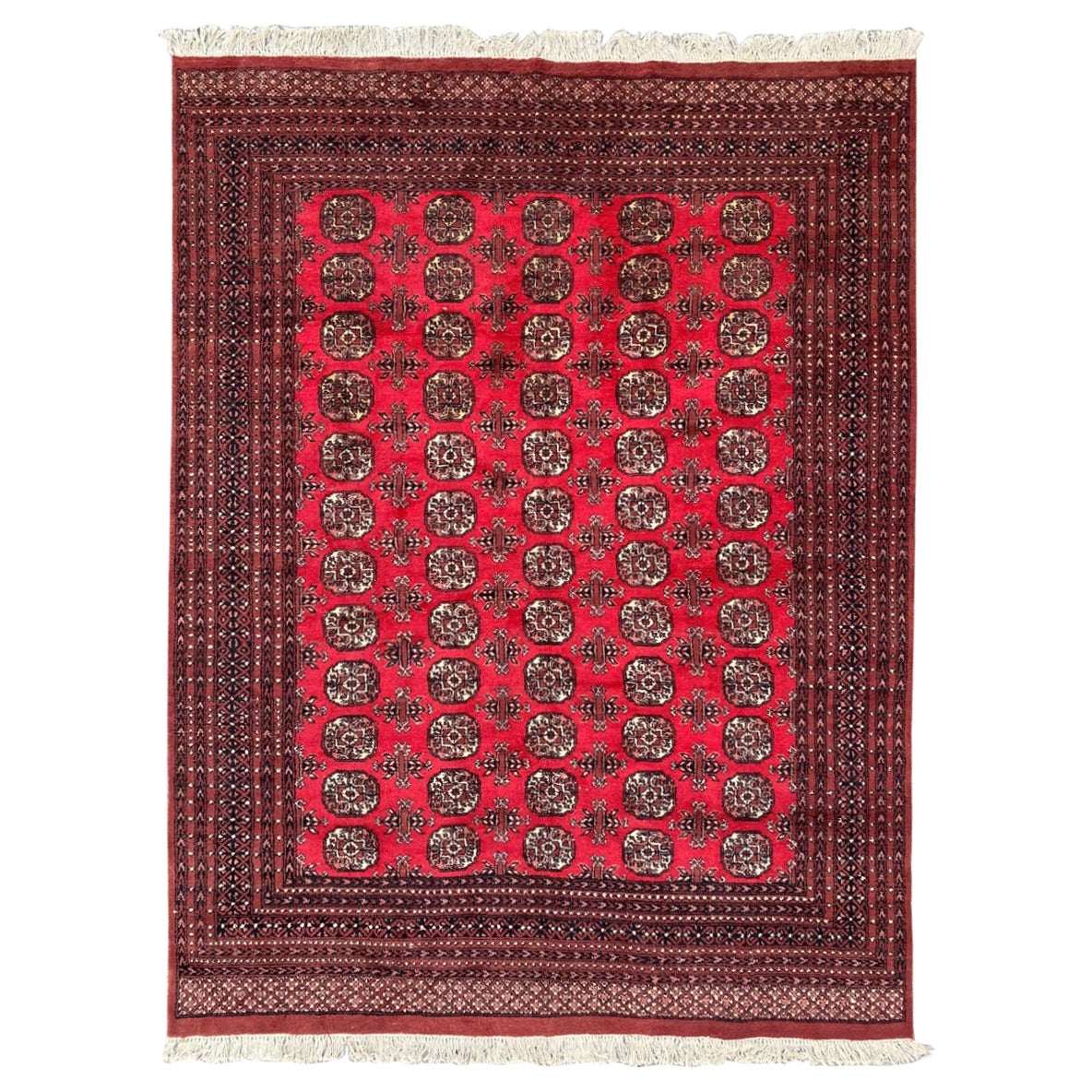 Vintage Bokhara Pakistan Rug For Sale at 1stDibs