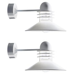 Louis Poulsen 'Nyhavn' White Outdoor Wall Sconce