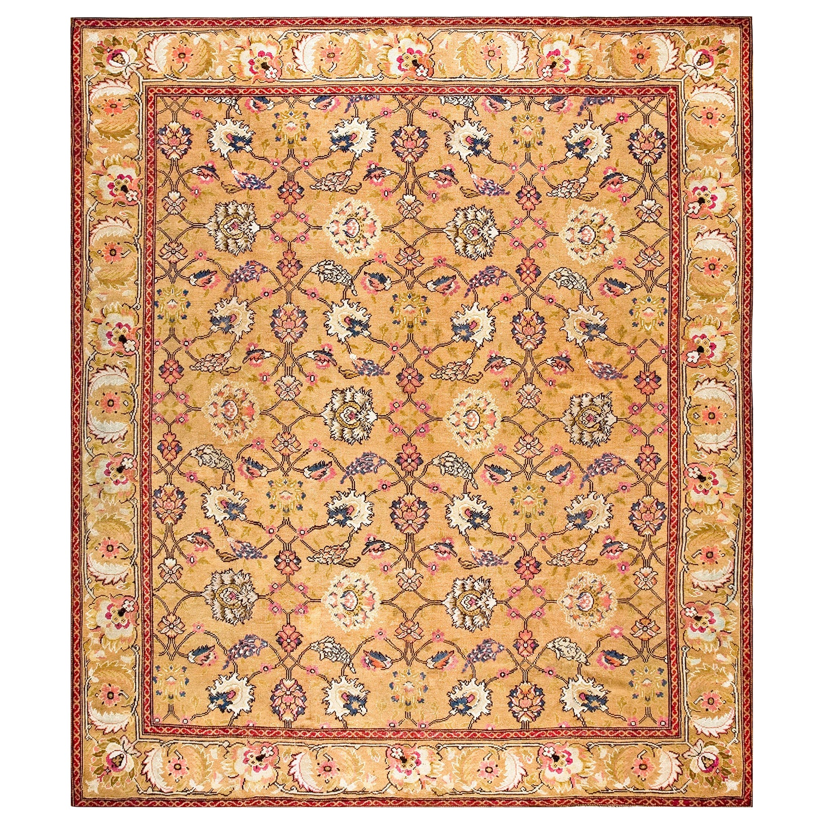 Antique Axminster Rug For Sale at 1stDibs