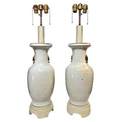 Retro Pair of William ‘Billy’ Haines Attributed Lamps