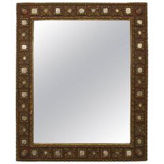 Spanish Renaissance Style Parcel-Gilt Carved Wall Mirror, 19th Century 4