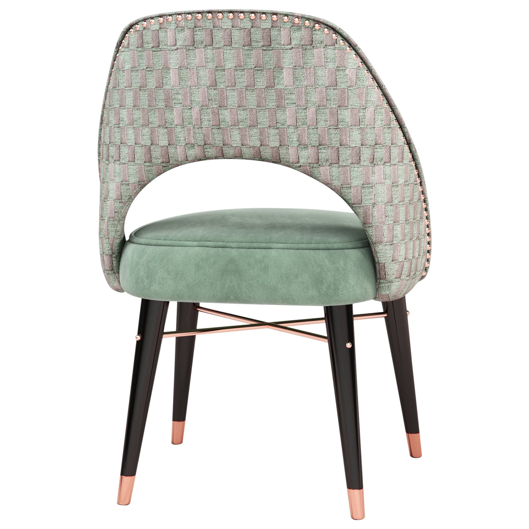 Sieni, a 21st Century Round Wooden Mushroom Dining Chair in