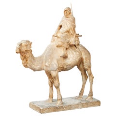 "Carl Johan Bonnesen" - "A Bedouin on His Camel" Signed "C. J. Bonnesen 