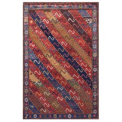 Antique Caucasian Rug