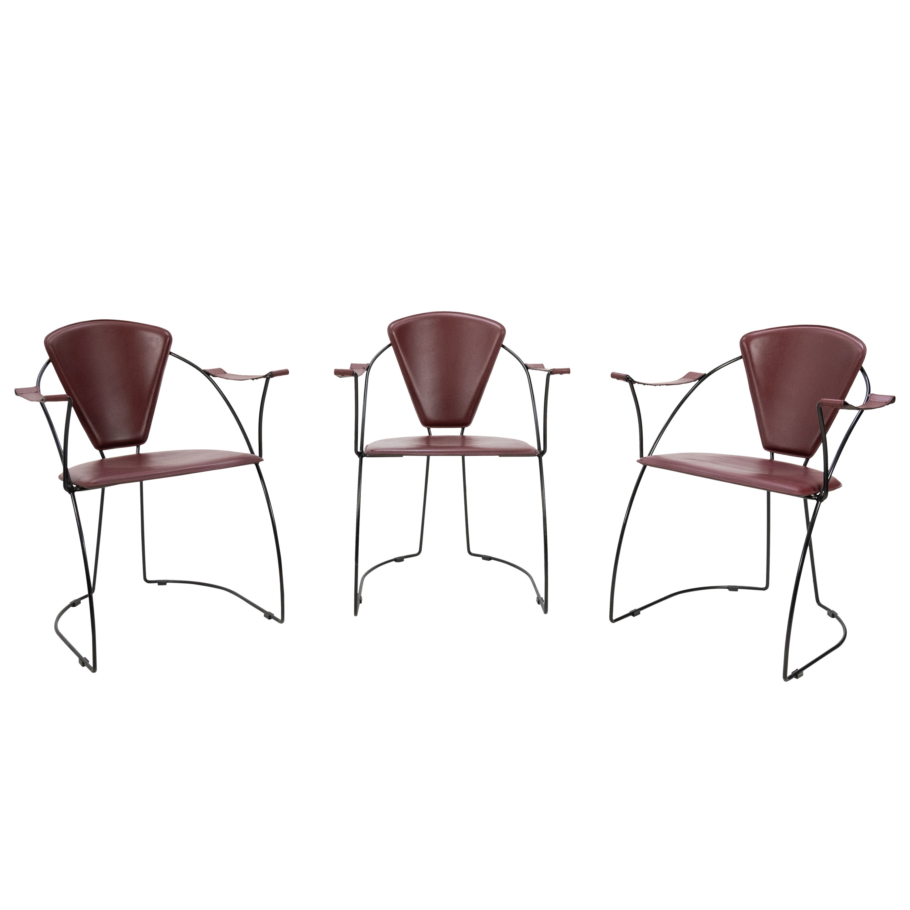 Pair of Midcentury Italian Chairs by Arrben For Sale at 1stDibs
