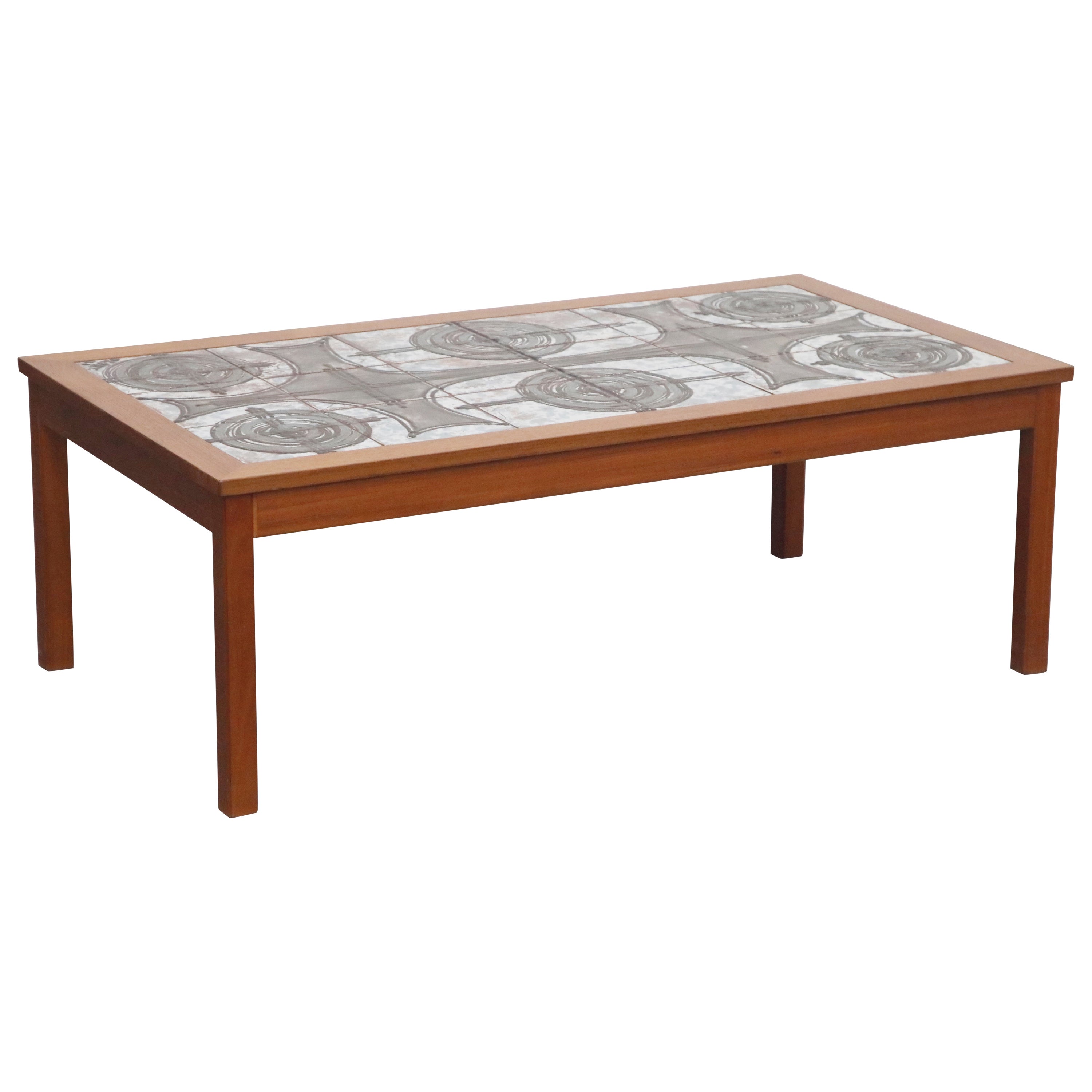 Vintage Ceramic Coffee Table by Ox Art, 1977 For Sale at 1stDibs