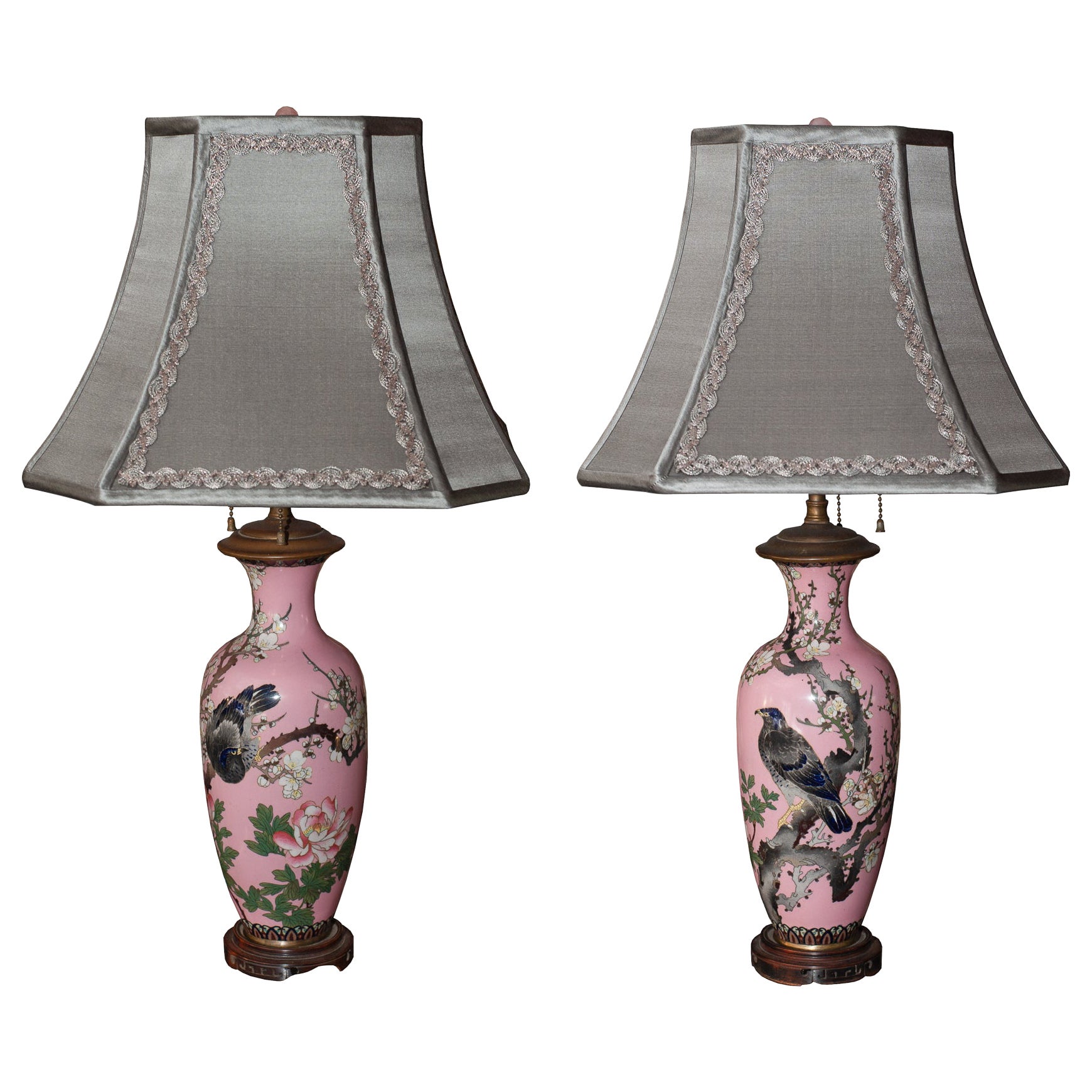 Japanese Porcelain Table Lamp at 1stDibs