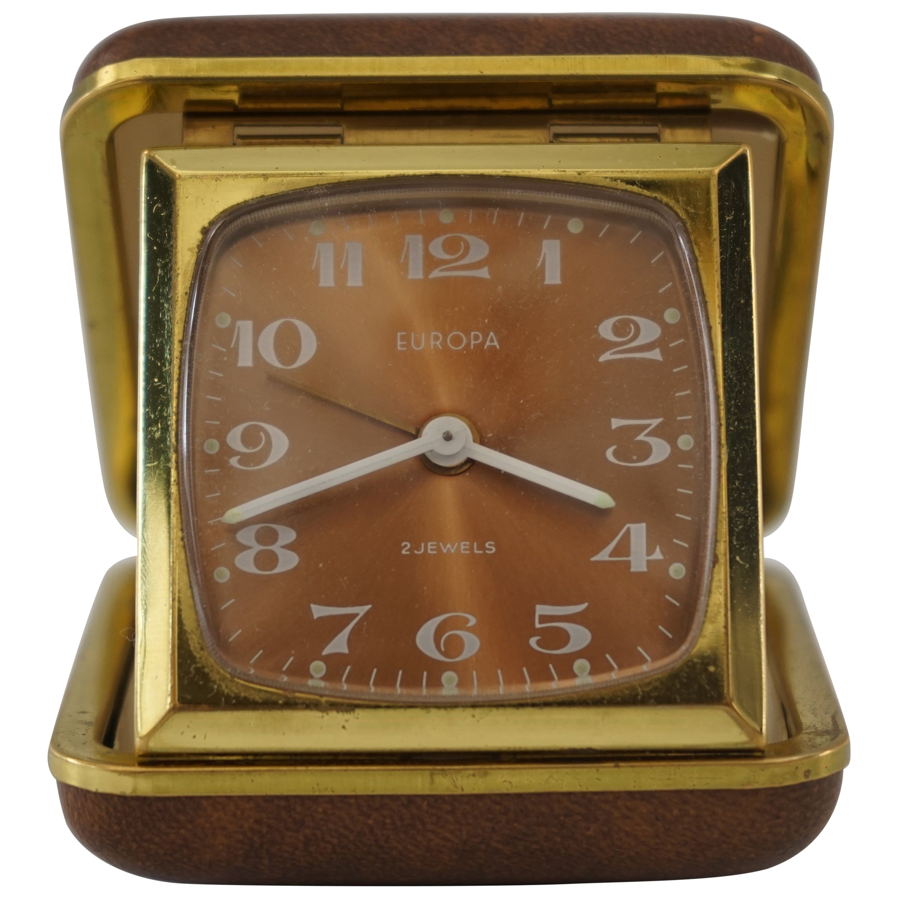 Travel Alarm Clock "Europe", 1950s For Sale at 1stDibs