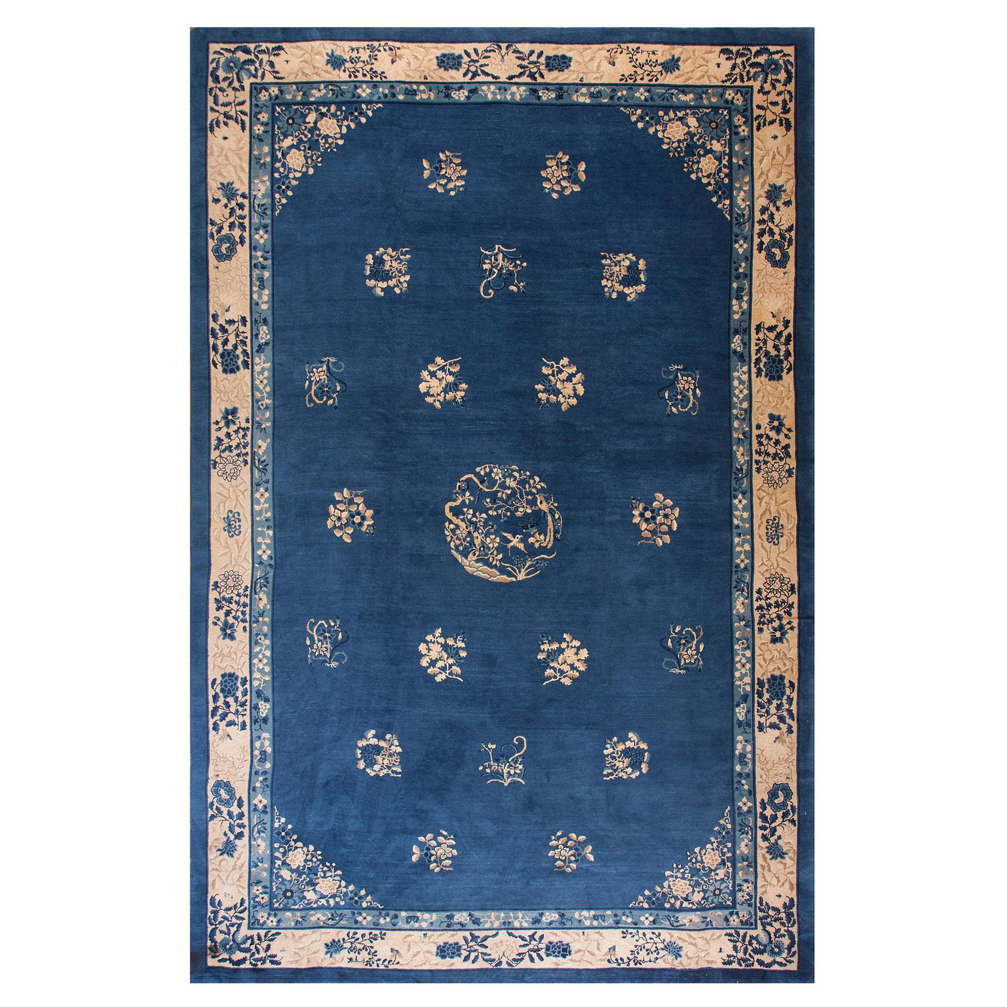Early 20th Century N. Chinese Peking Carpet