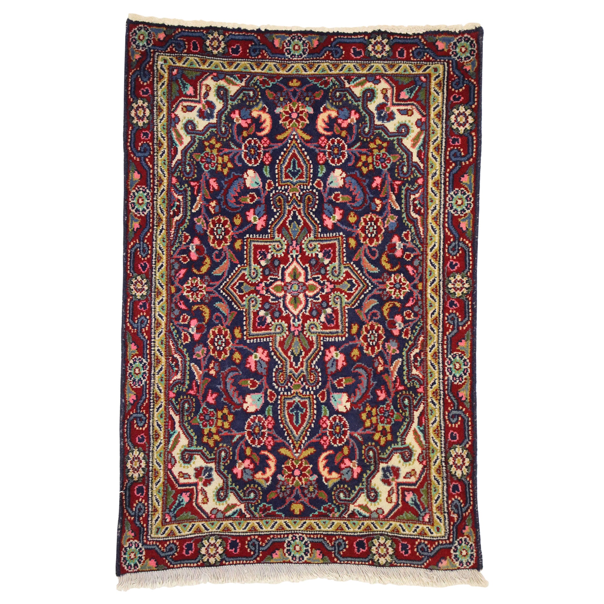 Vintage Persian Modernist Rug at 1stDibs