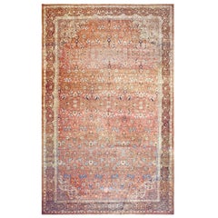 Tappeto persiano Tabriz Haji Jalili del XIX secolo ( 12'9" x 20'6" - 390 x 625 )