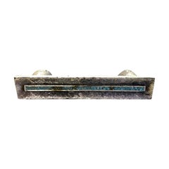Jerome 'Jerry' & Evelyn Ackerman Micro-Mosaic Inlaid Desk Drawer Handle Pull