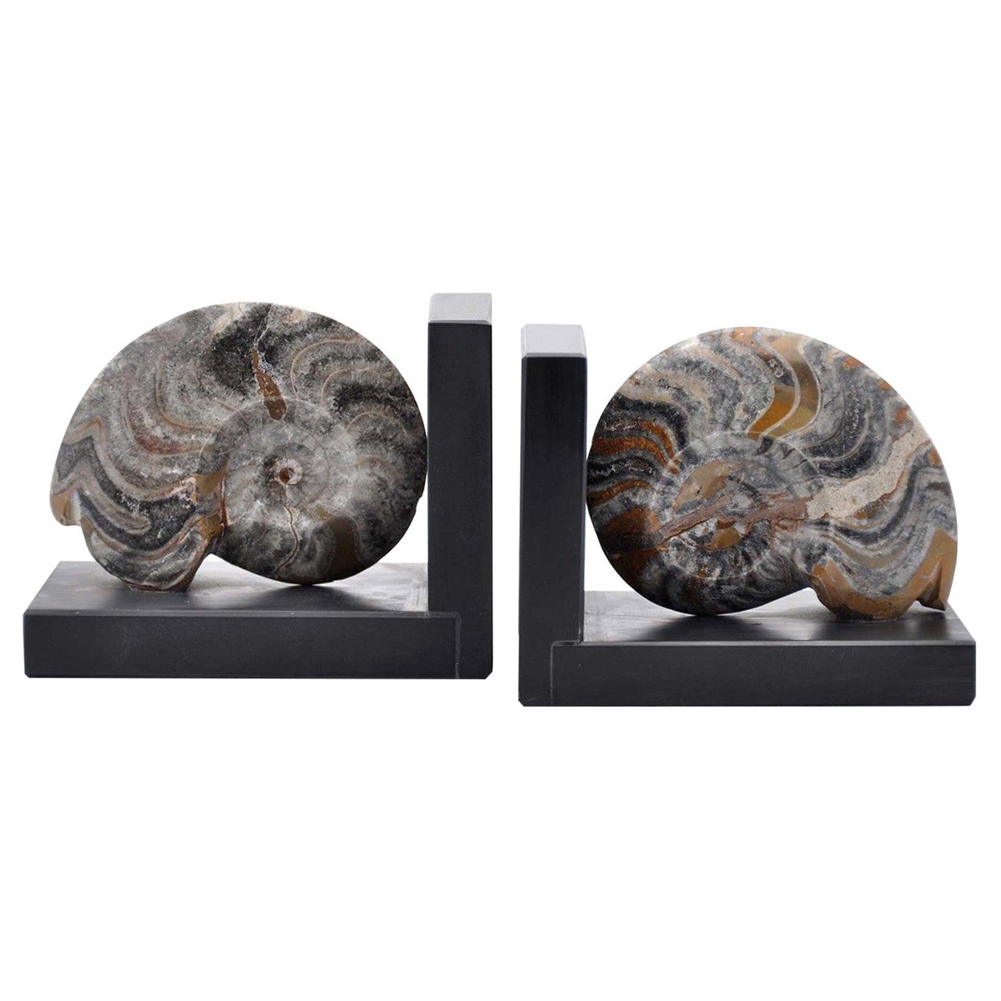 Fossiline Bookends Sculpture #3 by Nino Basso For Sale