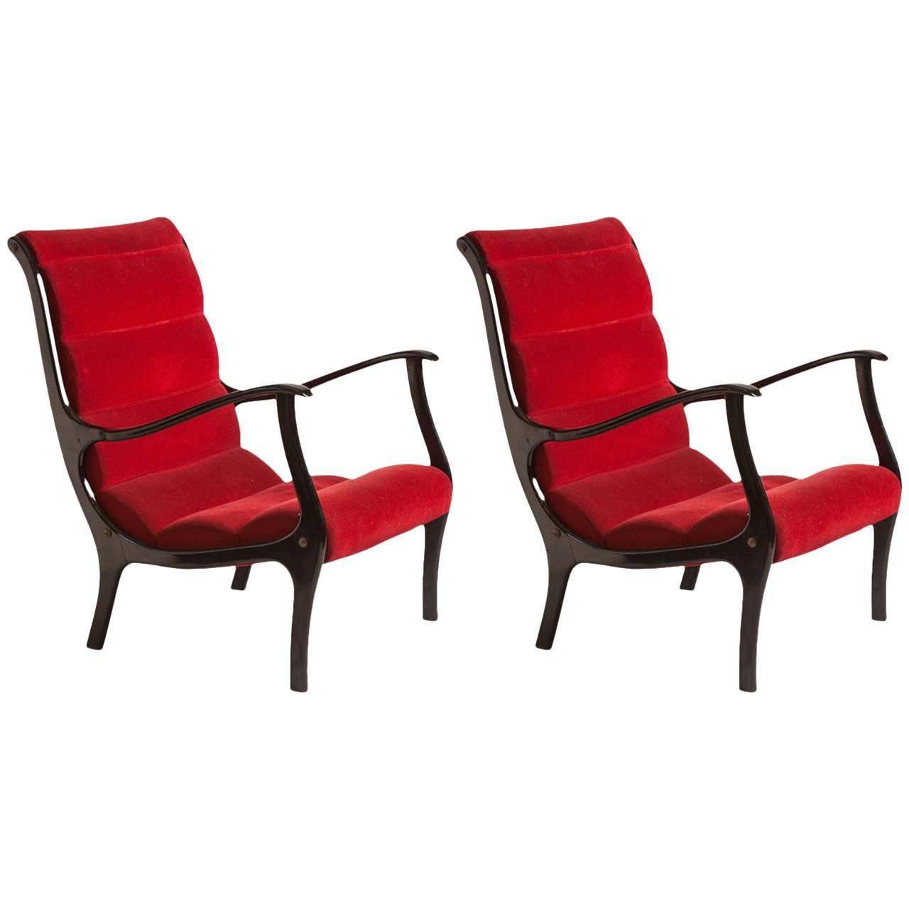 Ezio Longhi Armchairs