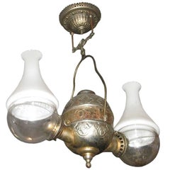 Used Oil Lamp by the Anglelamp Co.of N.Y.