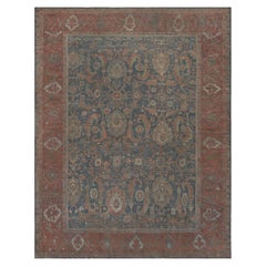 Antico tappeto persiano Sultanabad Rugs di fine Ottocento, in lana autentica e tessuto a mano