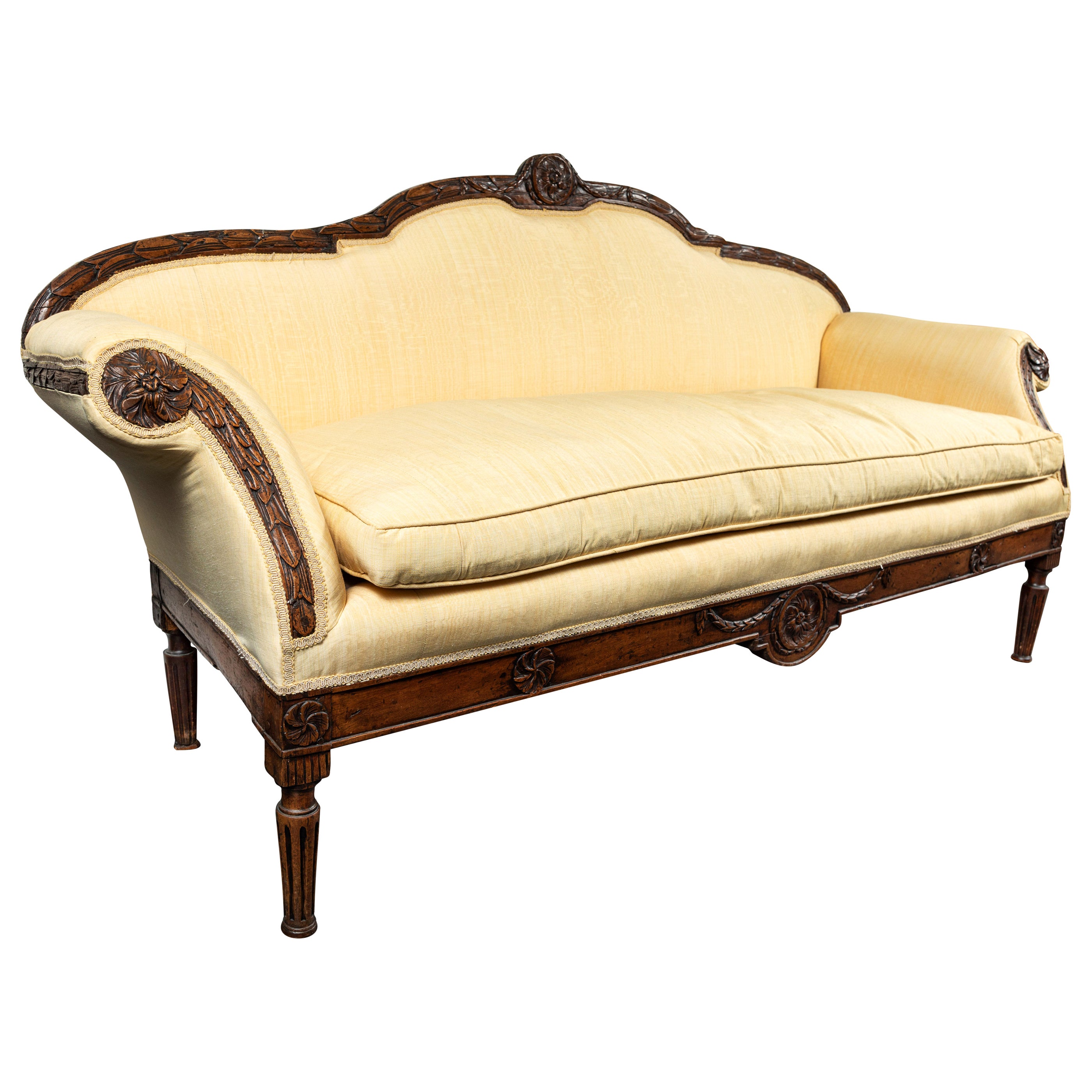 Mid19th Century IndoPortuguese Sofa For Sale at 1stDibs