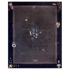 Antique 1920s Chinese Peking Carpet ( 10' x 12'6" 305 x 380 cm )