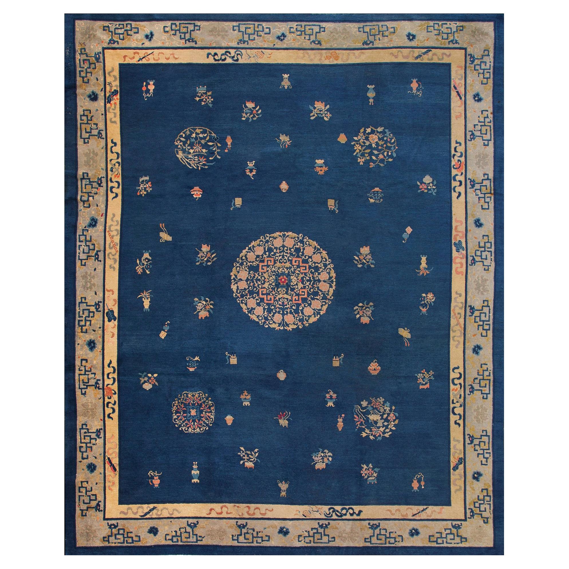 Antique Chinese - Peking Rug 10'0" x 12'4"  For Sale