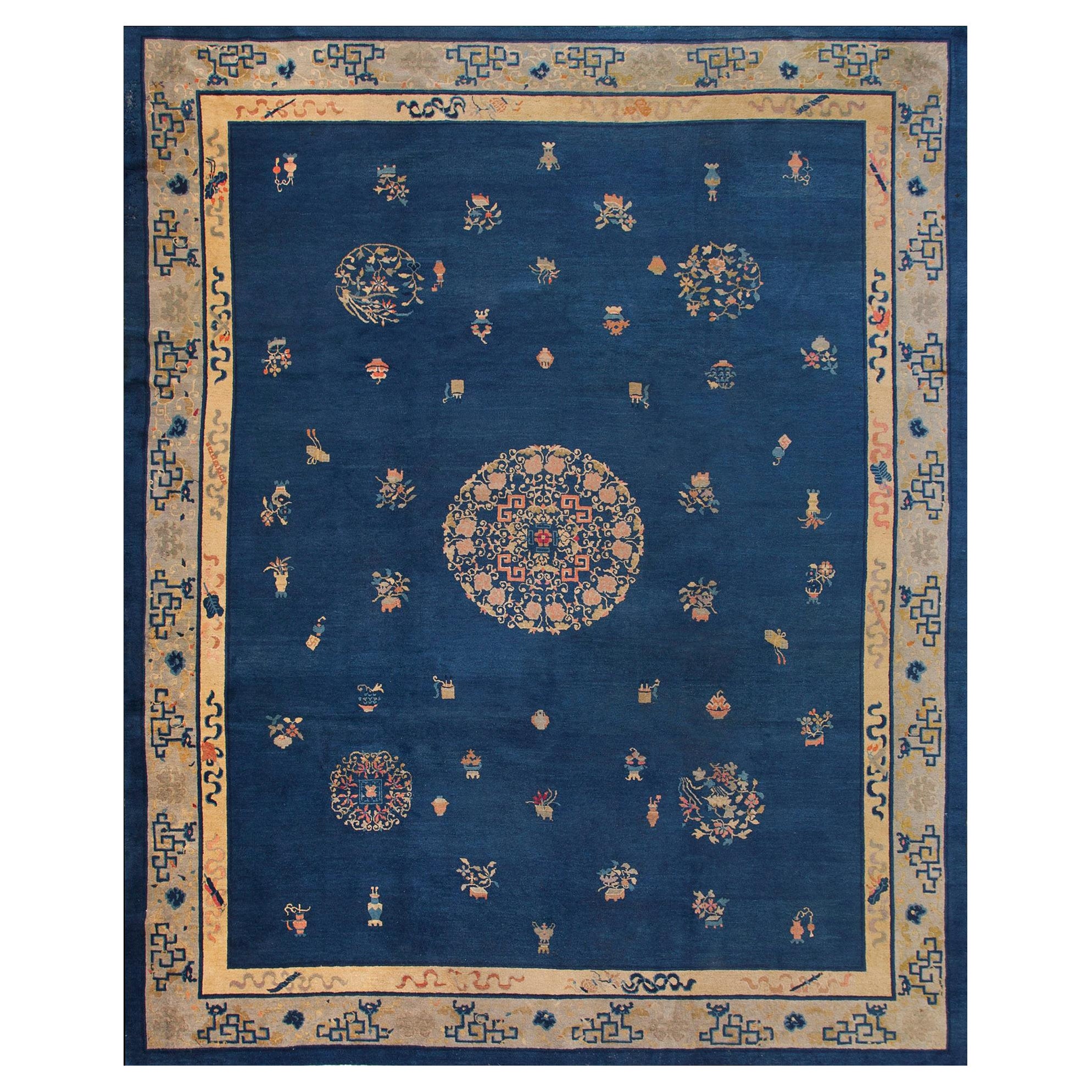 Early 20th Century Chinese Peking Carpet ( 10' x 12'4" - 305 x 375 ) For Sale