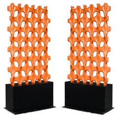 Richard Harvey Sculpta-Grille Model C-20 Freestanding Room Divider, 1959