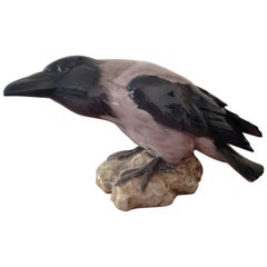 Figure en porcelaine de Bing & Grondahl représentant un Crow, Danemark, vers les années 1960