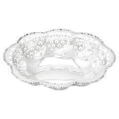M M Henderson Ltd Antique Sterling Silver Bon Bon Dish