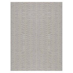 Handwoven Swedish Inspired Wool Flat-Weave Rug