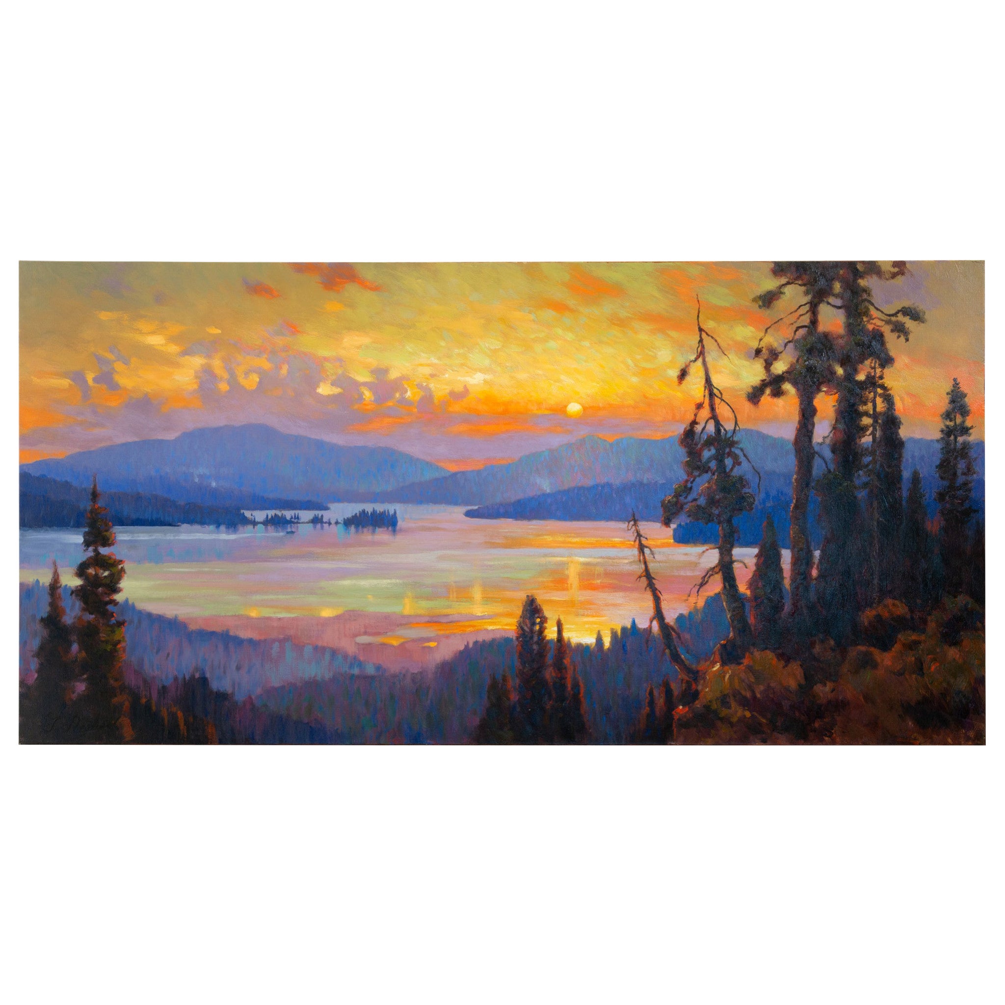 "His Domain" Original Oil Painting by Greg Parker For Sale at 1stDibs