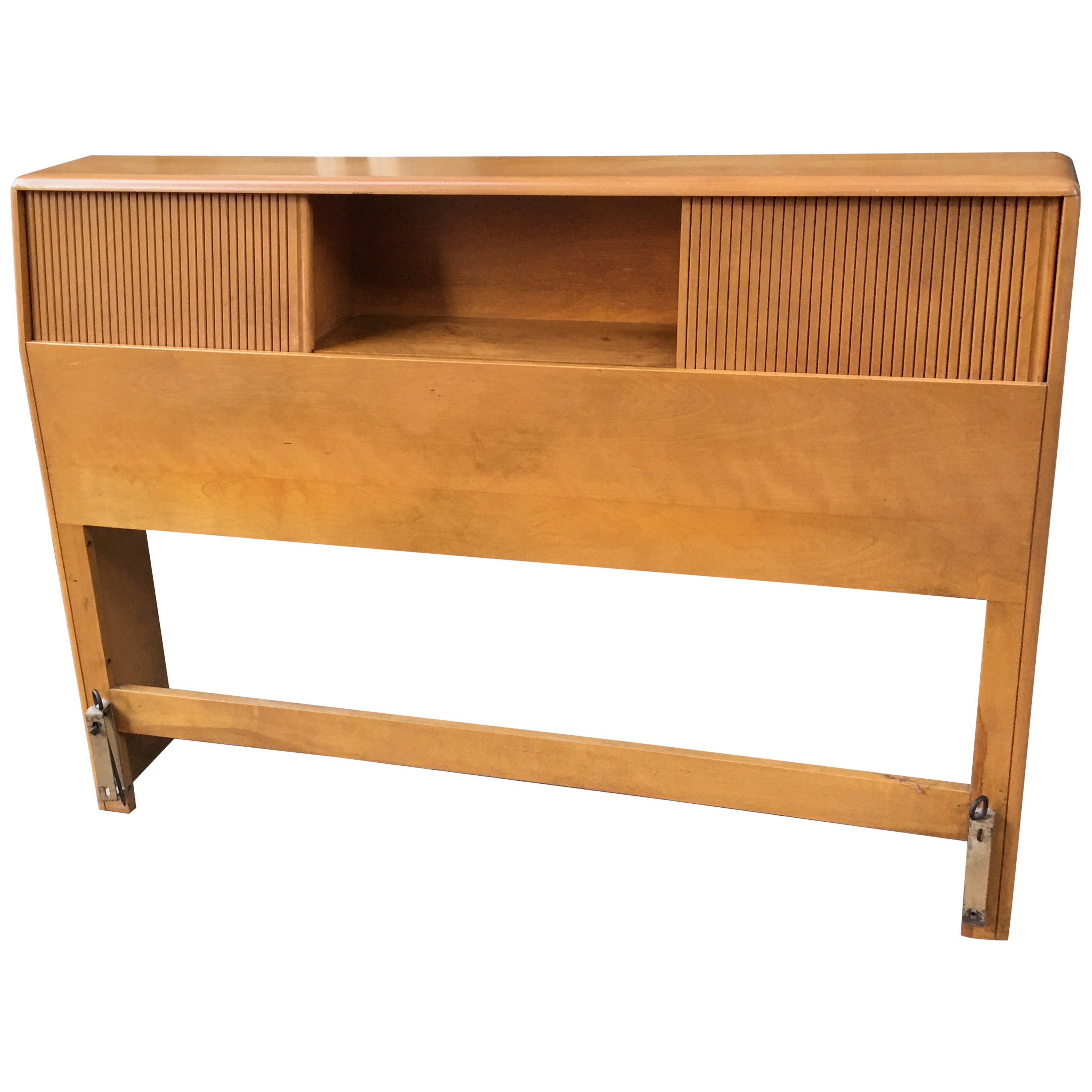 French Art Nouveau Maple Full Size Headboard For Sale at 1stDibs