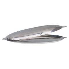 Roberto Sambonet Stainless Steel Fish Poacher with a 1960s Design, Italy, 1980s