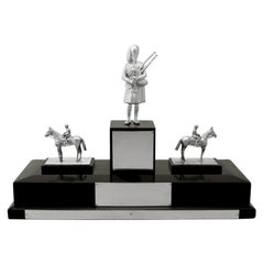 Vintage Elizabeth II Sterling Silver Presentation Trophy / Centerpiece