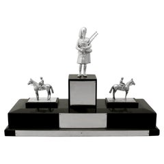 Vintage Elizabeth II Sterling Silver Presentation Trophy / Centerpiece
