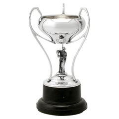 Used 1948 Sterling Silver 'Tennis' Presentation Trophy