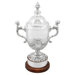 Antique Sterling Silver Presentation Cup and Cover
