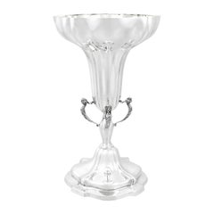 Viners Ltd 1930s Vintage Edwardian Sterling Silver Presentation Cup or Vase