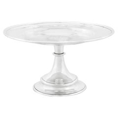 Antique Victorian Sterling Silver Paten