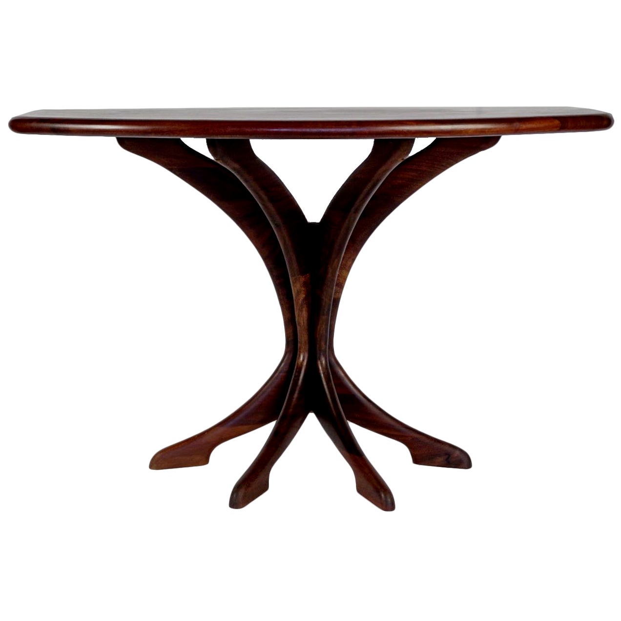 Osvaldo and Valeria Borsani Unique Wall Mounted Console Table For Sale