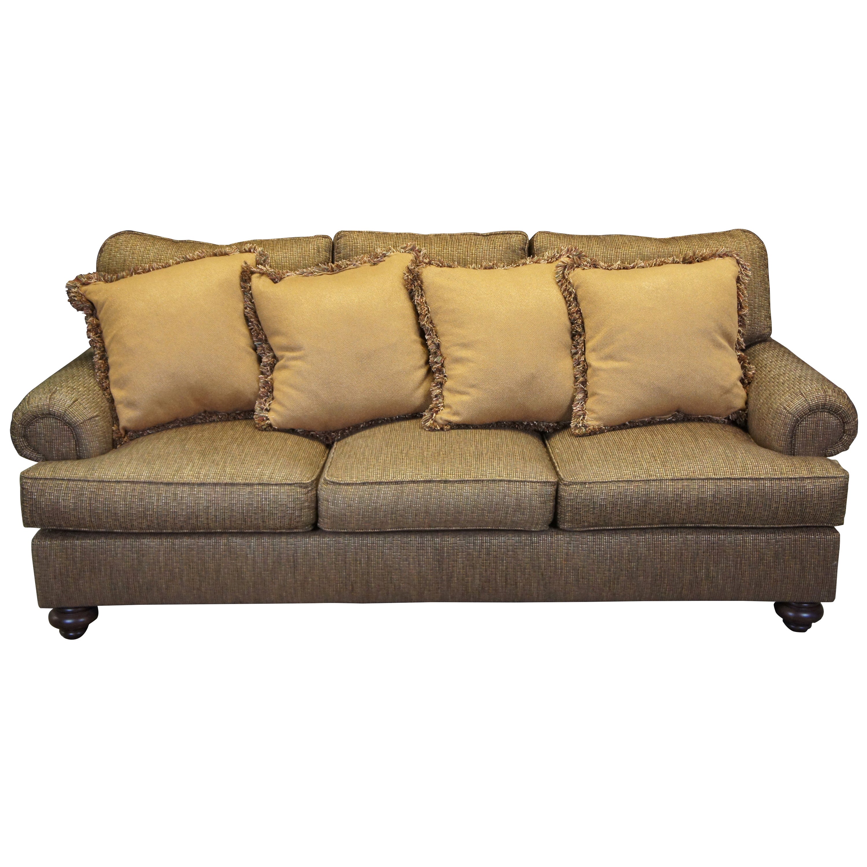Ralph Lauren Graham Sofa with Down Cushions by Henredon Furniture at