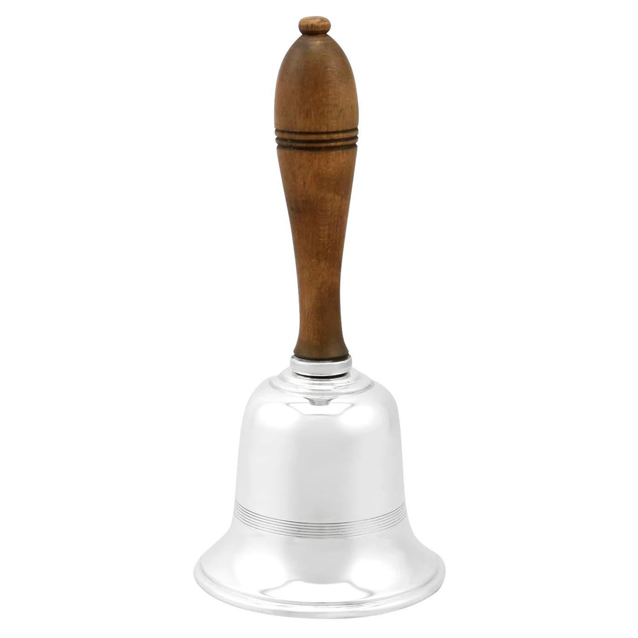 A&J Zimmerman Ltd Campana de mesa antigua de plata de ley