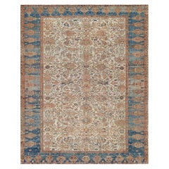Traditional Handwoven Wool Persian Ziegler Sultanabad Rug