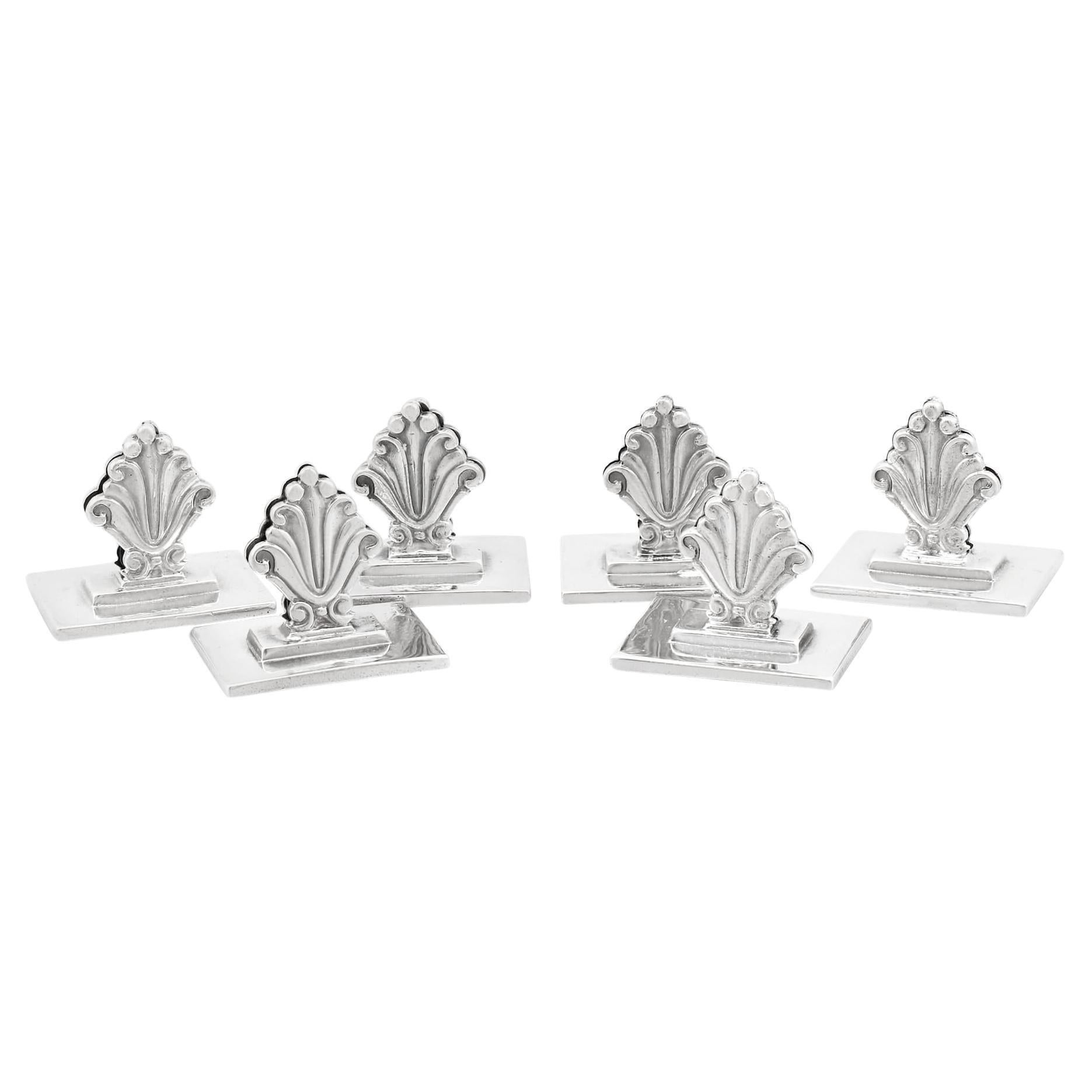 Georg Jensen Danish Sterling Silver Menu / Card Holders