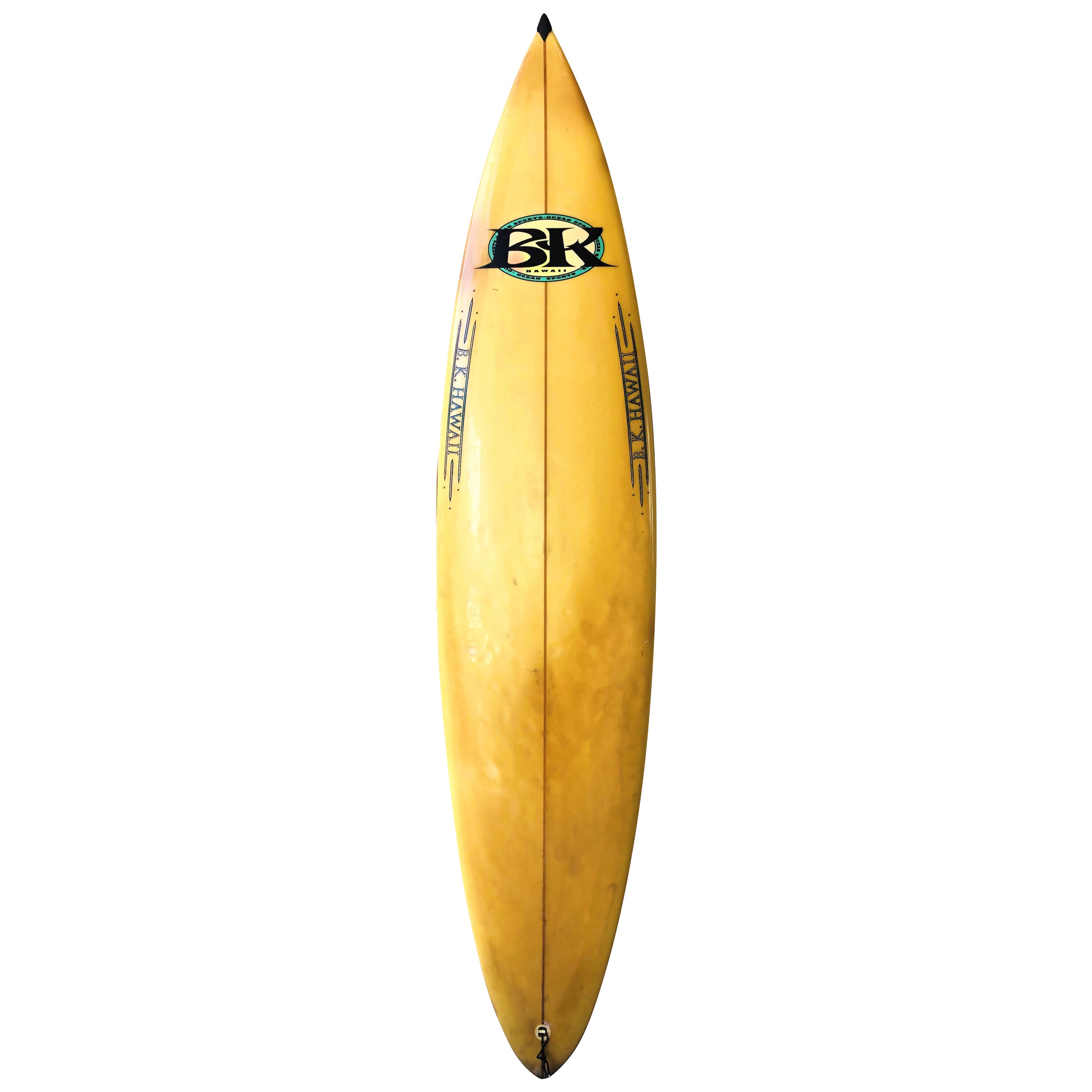1990s Vintage BK Hawaii Surfboard by Barry Kanaiaupuni For Sale at 1stDibs