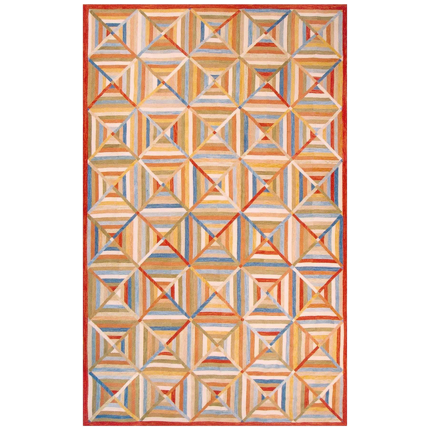 Contemporary American Hooked Rug 10' 0" x 14' 0" (305 x 427 cm)