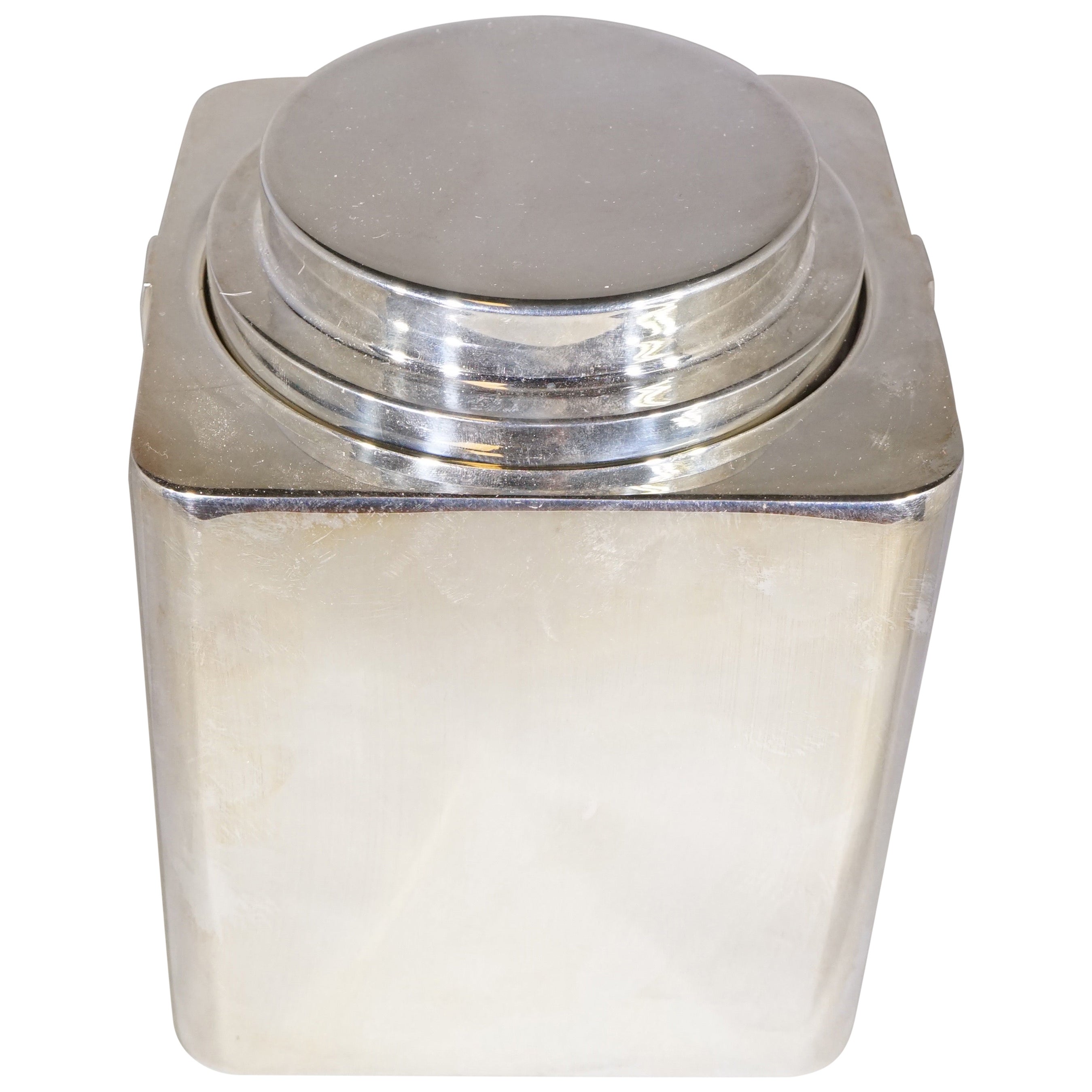 Vintage Vodka Glass Chiller with Ice Bucket and 6 Shot Glasses at 1stDibs