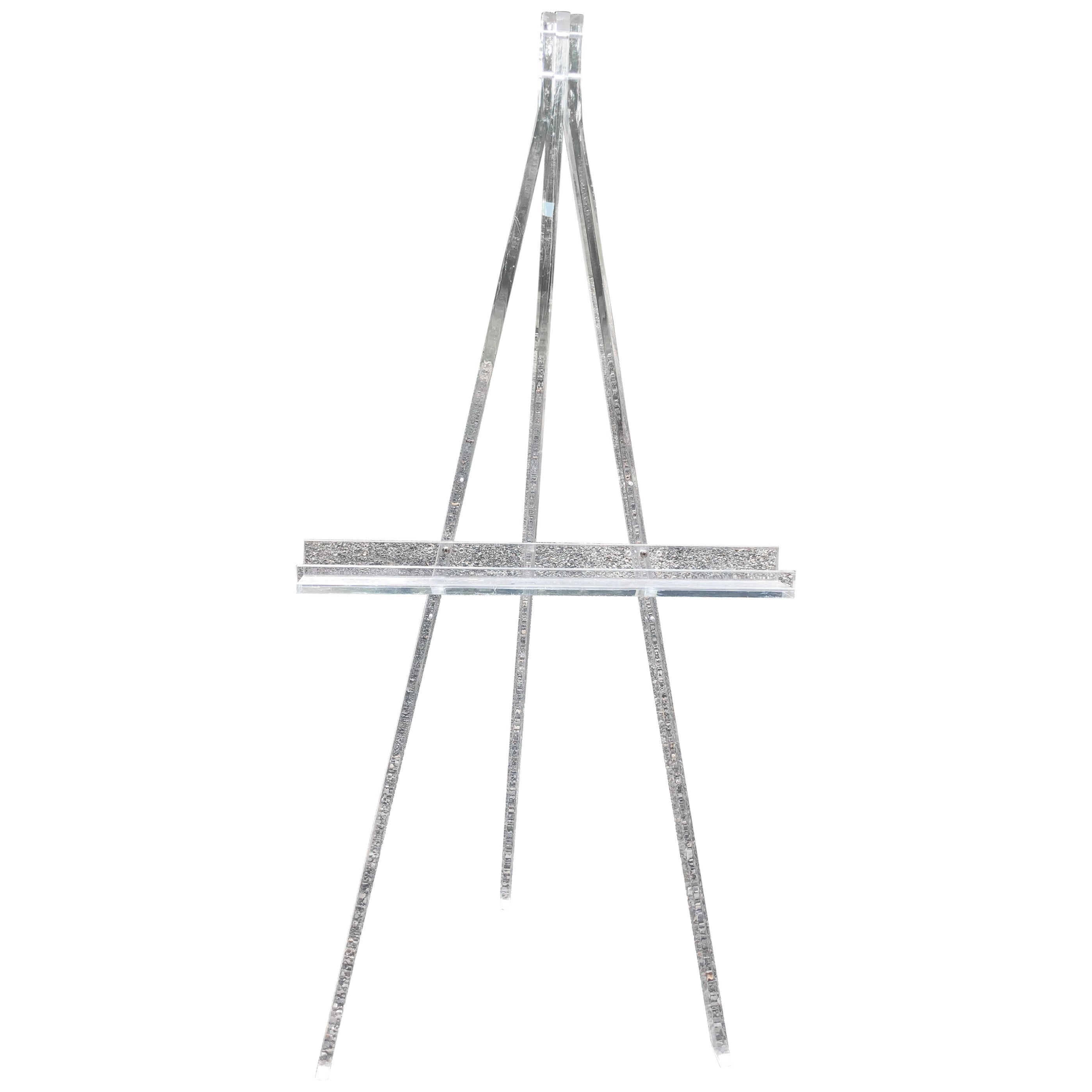 Large Lucite Easel For Sale at 1stDibs
